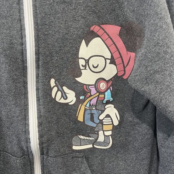 Wonderground Gallery Disney Jacket Women's Small Jerrod Maruyama hipster Mickey - Picture 3 of 8